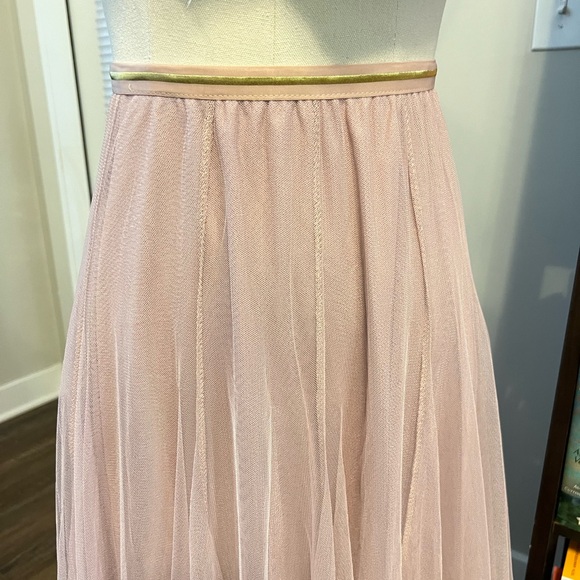 Chicwish Soft Pink A-Line Tulle Maxi Skirt - Picture 5 of 8